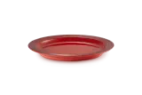 Тарелка большая Le Creuset 27,3 см, каменная керамика, вишнёвая — фото 1