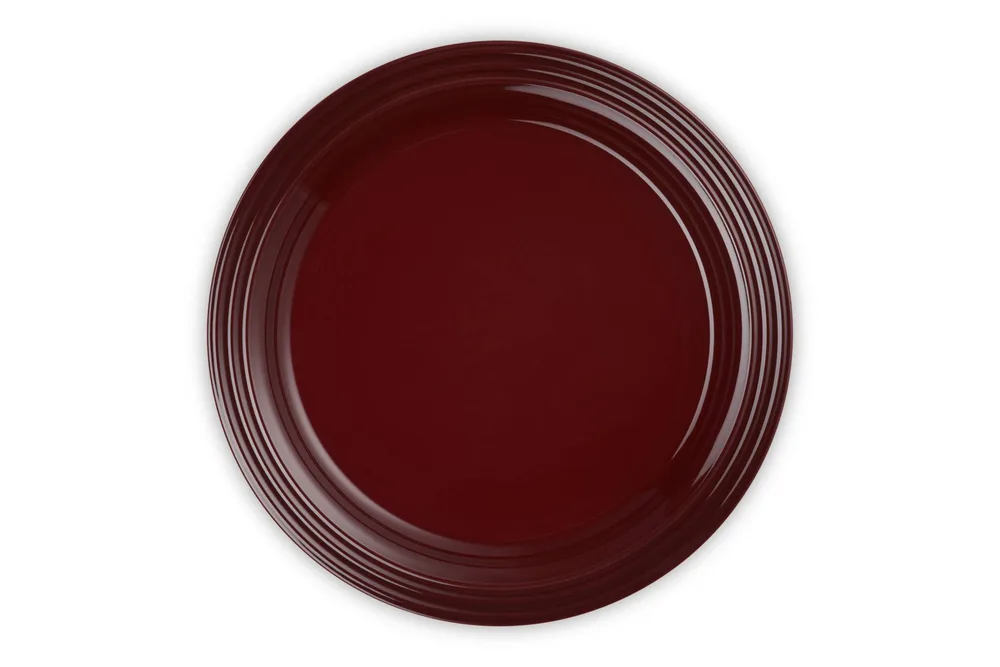 Тарелка большая Le Creuset 27,3 см, каменная керамика, rhone, красная