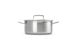 Кастрюля Le Creuset 3-ply из нержавеющей стали 20 см, 3 л, с крышкой — фото 2