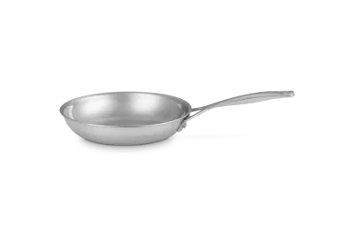 Сковорода Le Creuset 3-ply 20 см, нержавеющая сталь без антипригарного покрытия, для индукционных плит, серебристая