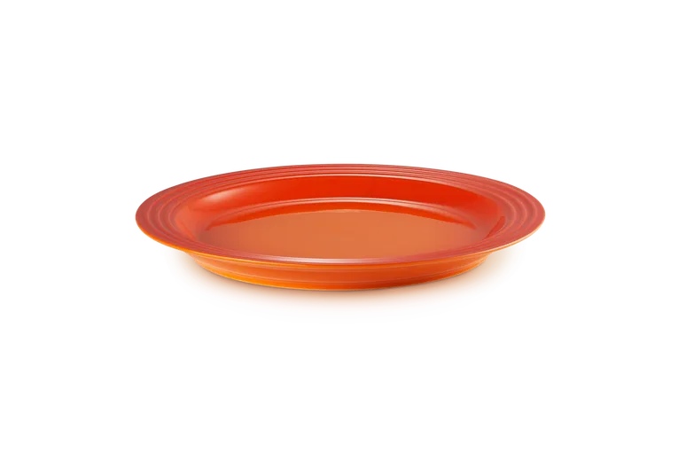 Тарелка Le Creuset обеденная 27,3 см, каменная керамика, огненная, оранжевая