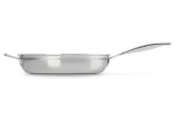 Сковорода Le Creuset 3-ply 28 см без покрытия с дополнительной ручкой, нержавеющая сталь, для индукции — фото 3