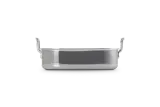 Жаровня Le Creuset 3-ply квадратная для запекания 26 см из нержавеющей стали, серебристая — фото 3