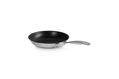 Сковорода Le Creuset 3-ply Plus Signature 20 см, нержавеющая сталь, антипригарная, для индукции, серебристая