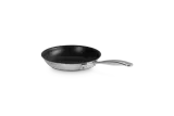 Сковорода Le Creuset 3-ply Plus Signature 20 см, нержавеющая сталь, антипригарная, для индукции, серебристая — фото 1