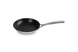 Сковорода Le Creuset 3-ply Plus Signature 20 см, нержавеющая сталь, антипригарная, для индукции, серебристая — фото 4