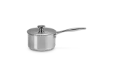 Сотейник Le Creuset 3-ply Plus Signature с крышкой 16 см, 1,9 л, нержавеющая сталь — фото 5