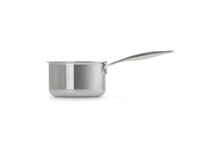Сотейник для молока Le Creuset 3-ply Plus Signature 11 см, 1,3 л, антипригарный, нержавеющая сталь