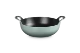 Блюдо Balti Dish чугунное эмалированное Le Creuset 24 см, 2,7 л, цвет sea salt, индукция, духовка — фото 2