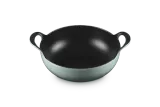 Блюдо Balti Dish чугунное эмалированное Le Creuset 24 см, 2,7 л, цвет sea salt, индукция, духовка — фото 4