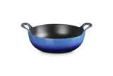 Чугунное блюдо Le Creuset Balti Dish 24 см, 2,7 л, эмалированное, для индукции, газа и духовки, цвет azure — фото 4