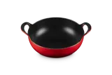 Чугунное блюдо Le Creuset Balti Dish 24 см, 2,7 л, эмалированное, вишнёвое — фото 3