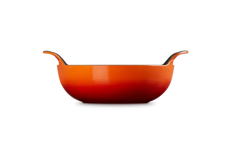 Чугунное блюдо Le Creuset Balti Dish 24 см, 2,7 л, эмалированное, пламенного цвета