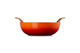 Чугунное блюдо Le Creuset Balti Dish 24 см, 2,7 л, эмалированное, пламенного цвета — фото 1