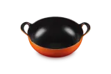 Чугунное блюдо Le Creuset Balti Dish 24 см, 2,7 л, эмалированное, пламенного цвета — фото 3