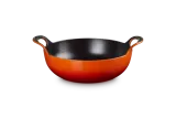 Чугунное блюдо Le Creuset Balti Dish 24 см, 2,7 л, эмалированное, пламенного цвета — фото 4