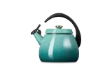 Чайник Le Creuset Cloche 2,1 л из эмалированной стали, цвет Bleu Riviera, для индукционных плит — фото 1
