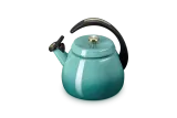 Чайник Le Creuset Cloche 2,1 л из эмалированной стали, цвет Bleu Riviera, для индукционных плит — фото 2