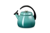 Чайник Le Creuset Cloche 2,1 л из эмалированной стали, цвет Bleu Riviera, для индукционных плит — фото 3