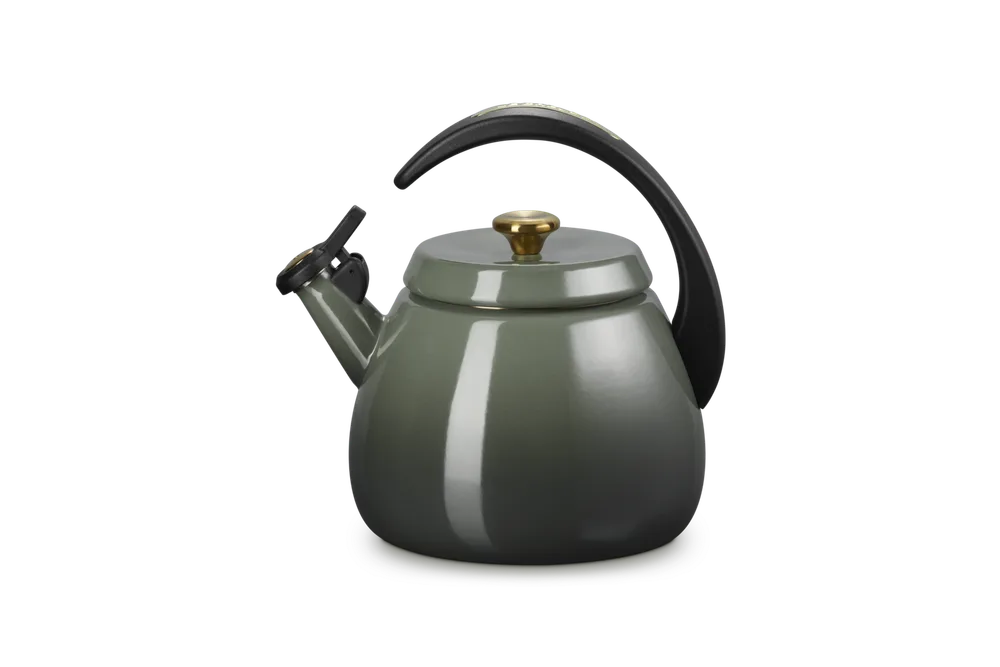 Чайник Le Creuset Cloche 2,1 л Thyme, эмалированная сталь, шлифованная стальная кнопка