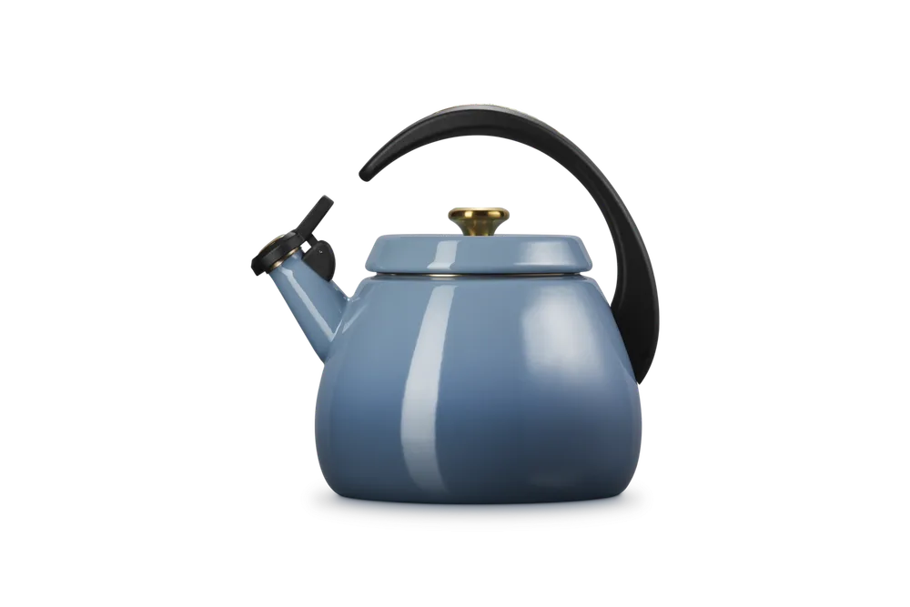 Чайник Le Creuset Cloche 2,1 л Chambray, эмалированная сталь, широкое дно