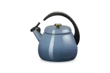 Чайник Le Creuset Cloche 2,1 л Chambray, эмалированная сталь, широкое дно — фото 4