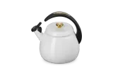 Белый чайник Le Creuset Cloche 2,1 л, эмалированная сталь, индукция, газ, электричество — фото 2