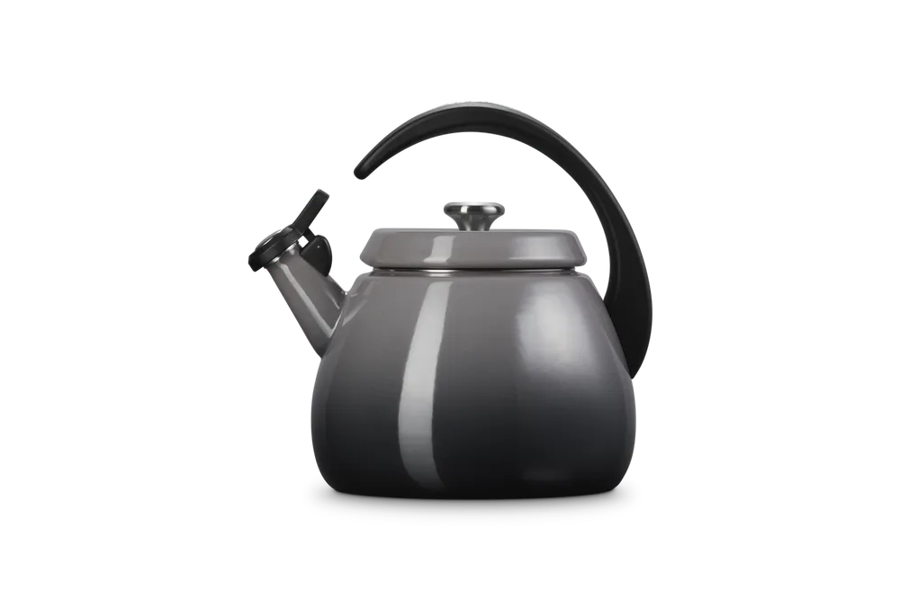 Чайник Le Creuset Cloche 2,1 л Flint, эмалированная сталь, шлифованная кнопка