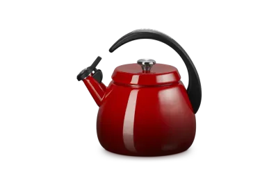 Вишнёвый чайник Le Creuset Cloche 2,1 л, эмалированная сталь, индукционные и газовые плиты