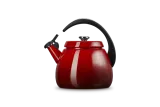 Вишнёвый чайник Le Creuset Cloche 2,1 л, эмалированная сталь, индукционные и газовые плиты — фото 3