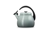 Чайник Le Creuset Cloche 2,1 л Sea Salt, эмалированная сталь, стальная кнопка на крышке — фото 3