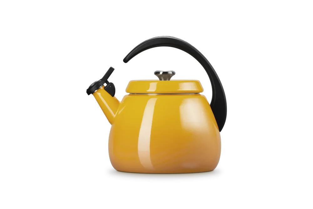 Чайник Le Creuset Cloche 2,1 л Nectar, эмалированная сталь, постоянная ручка