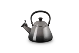 Чайник Le Creuset Kone 1,6 л Flint, серый, эмалированная сталь, со свистком — фото 1