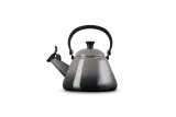 Чайник Le Creuset Kone 1,6 л Flint, серый, эмалированная сталь, со свистком — фото 3