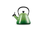 Чайник Le Creuset Kone 1,6 л Green Bamboo, зелёный, эмалированная сталь, со свистком — фото 3