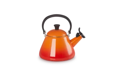Чайник Le Creuset Kone 1,6 л, пламенный оранжевый, эмалированная сталь, со свистком
