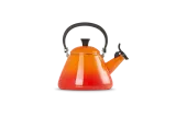 Чайник Le Creuset Kone 1,6 л, пламенный оранжевый, эмалированная сталь, со свистком — фото 3