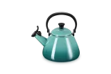 Чайник Le Creuset Kone 1,6 л Bleu Riviera, синий, эмалированная сталь, свисток — фото 3