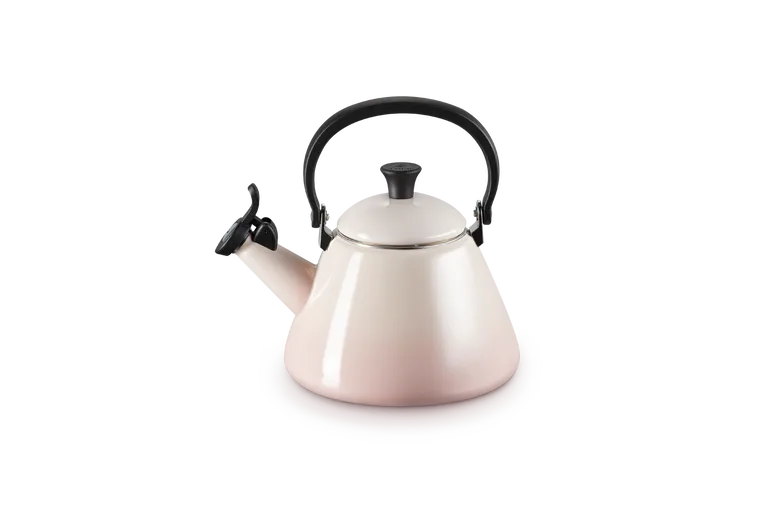 Чайник со свистком Le Creuset Kone 1,6 л, эмалированная сталь, розовый