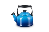 Чайник со свистком Le Creuset традиционный 2,1 л, эмалированная сталь, цвет Azure — фото 4