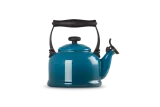 Чайник со свистком Le Creuset традиционный 2,1 л, эмалированная сталь, тёмно-синий — фото 4