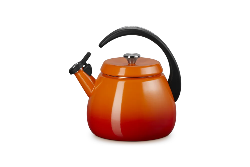 Чайник Le Creuset Cloche 2,1 л, пламенный оттенок, эмалированная сталь, для всех плит