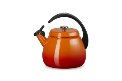 Чайник Le Creuset Cloche 2,1 л, пламенный оттенок, эмалированная сталь, для всех плит