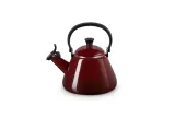 Чайник со свистком Le Creuset Kone 1,6 л, эмалированная сталь, красный — фото 1