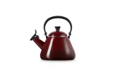 Чайник со свистком Le Creuset Kone 1,6 л, эмалированная сталь, красный — фото 2