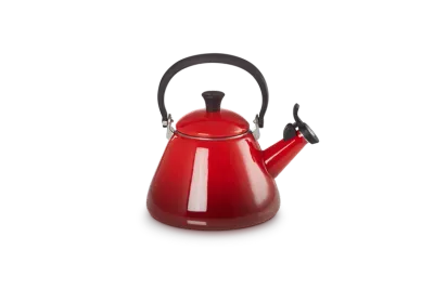 Чайник со свистком Le Creuset Kone 1,6 л, эмалированная сталь, вишнёвый