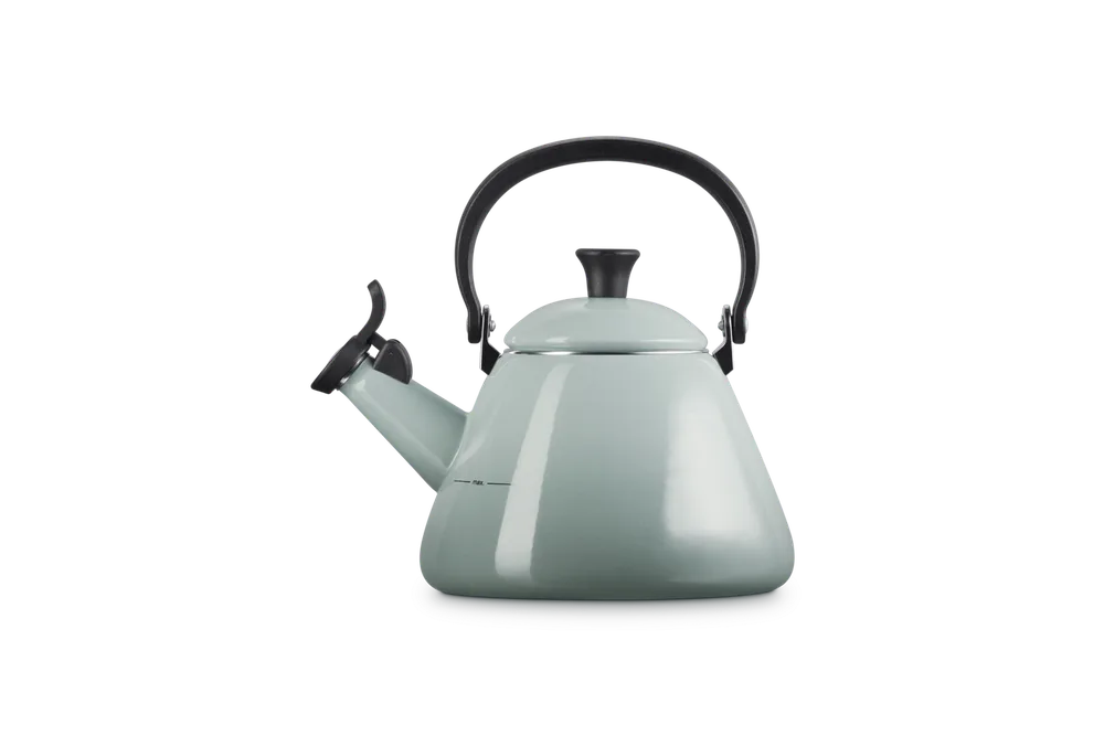 Чайник со свистком Le Creuset Kone 1,6 л, эмалированная сталь, цвет Sea Salt