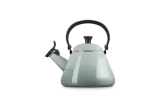 Чайник со свистком Le Creuset Kone 1,6 л, эмалированная сталь, цвет Sea Salt — фото 1