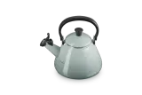 Чайник со свистком Le Creuset Kone 1,6 л, эмалированная сталь, цвет Sea Salt — фото 2