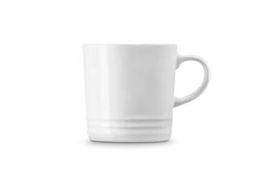 Кружка Le Creuset большая, каменная керамика, 350 мл, белая